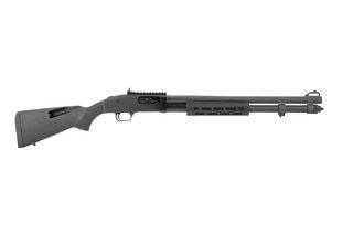 Mossberg 590A1 12 gauge shotgun features a 20 inch barrel